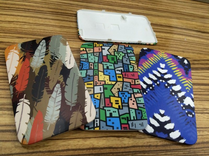 移動電源水貼噴油燙金鐳雕絲印加工 東莞水轉印加工廠 水貼紙印刷13636122301