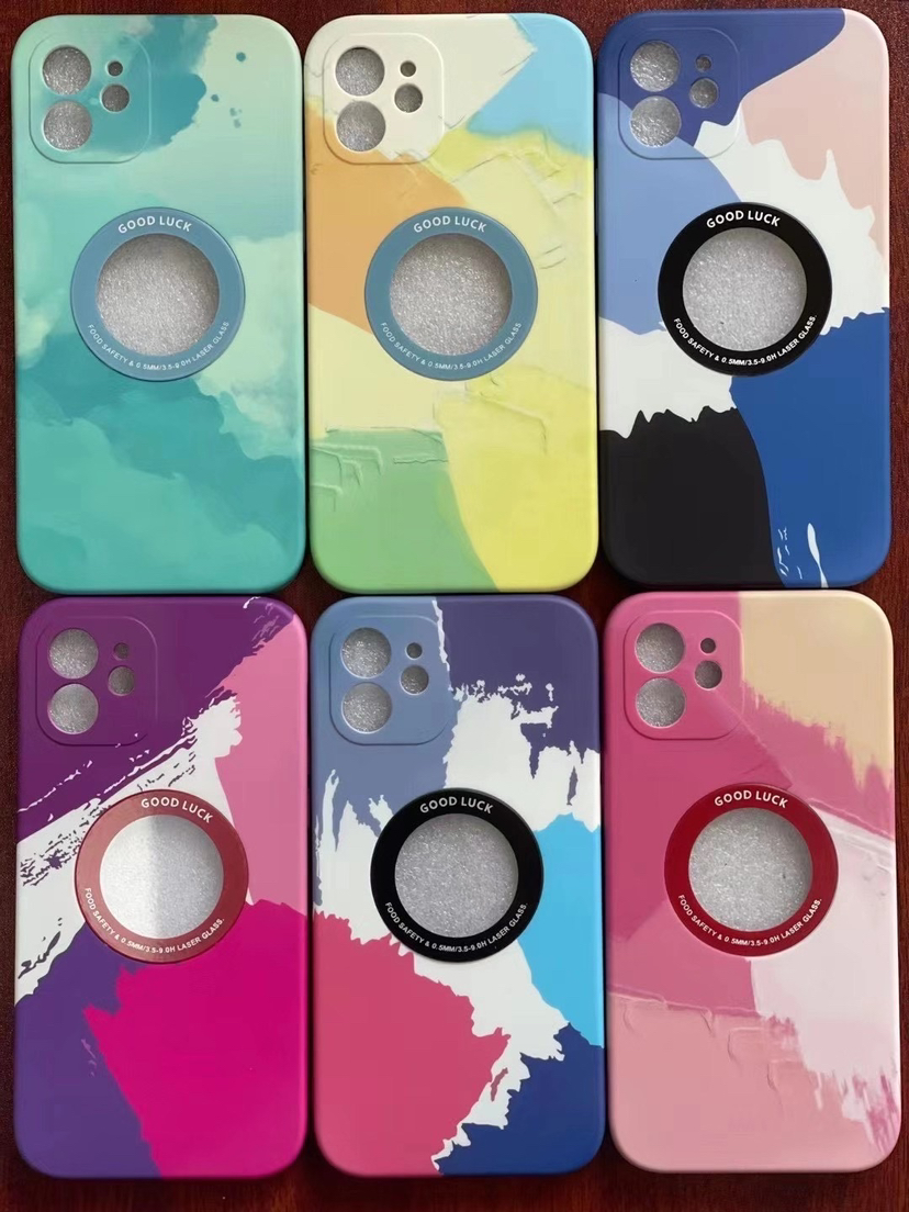 手機殼水貼噴涂加工 iphone13手機殼定制加工，小禮品外觀精美加工