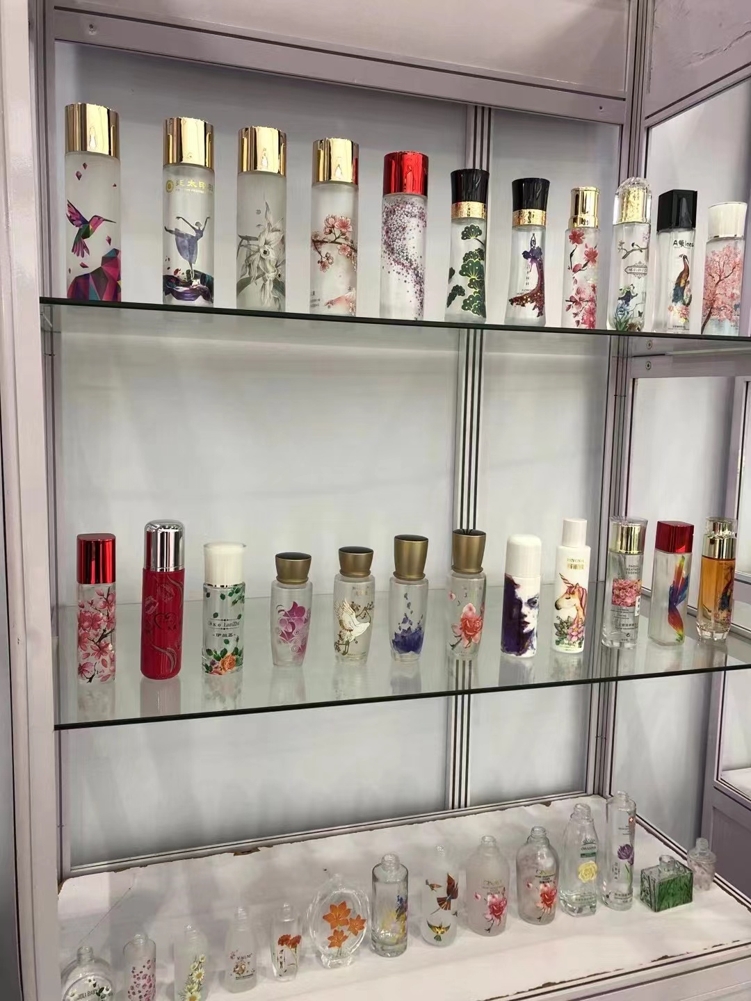 化妝品包裝瓶水貼定制加工 東莞水貼廠家 水貼紙印刷批發